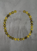 M3 - Moss Yellow Turquoise Necklace