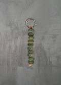K9 - Speckled Ceramic Beaded Keychain / Bag Charm