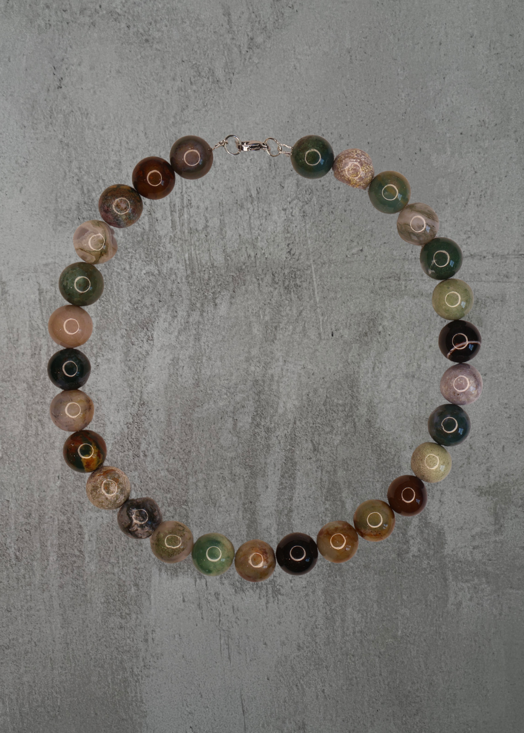 N2 - Woodland Indian Agate Necklace