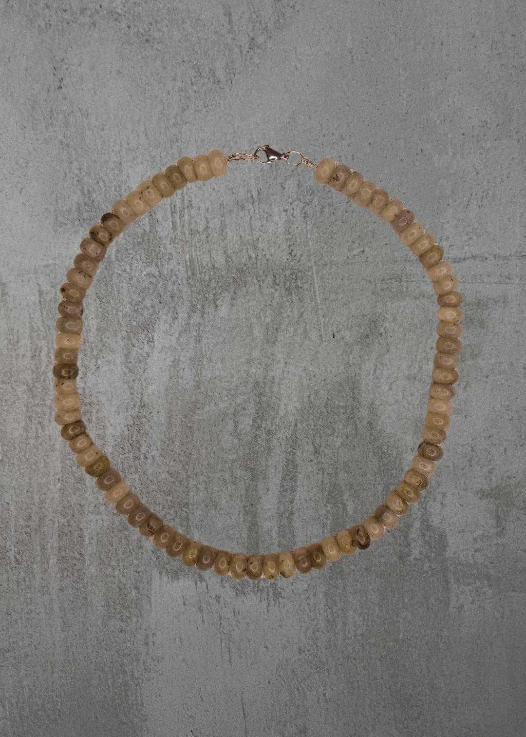 M10 - Natural Labradorite Bead Necklace