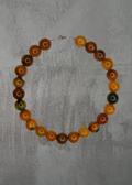 M6 - Earth & Amber Agate Necklace