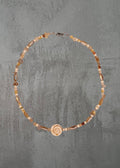 M2 - Natural Shell and Agate Necklace