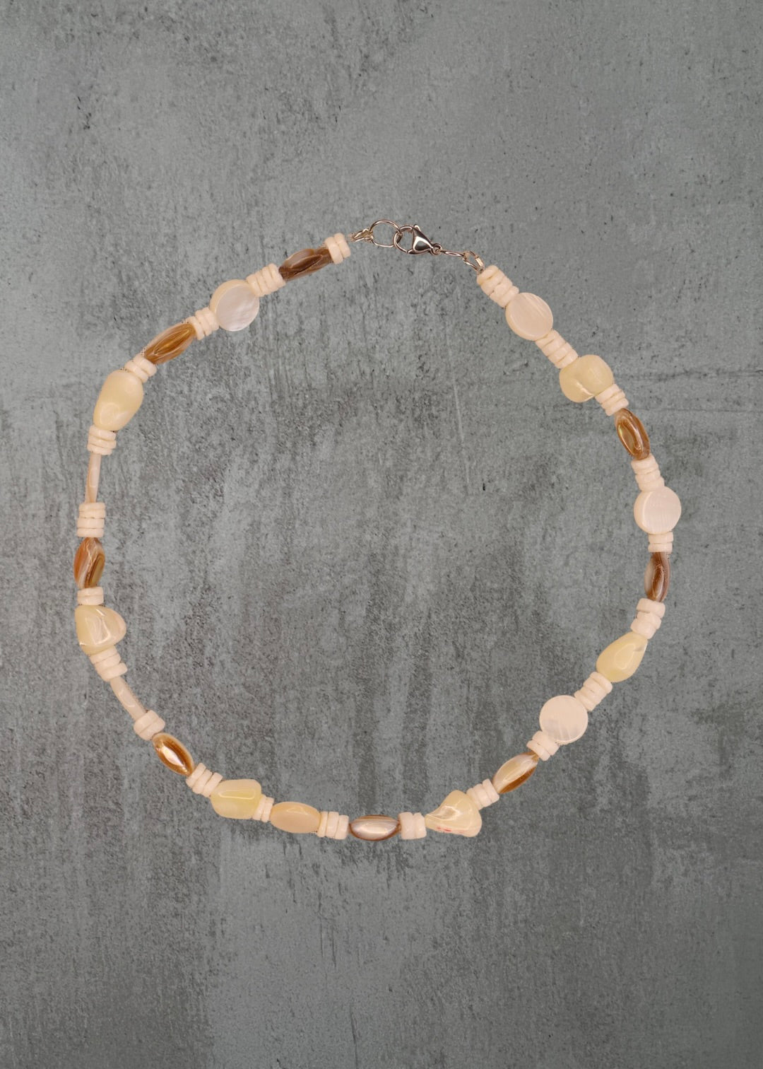 M7 - Mixed-Cut Shell Necklace