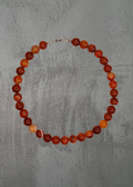 O5 - Terracotta Carnelian Necklace