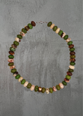 L6 - Multi-Color Turquoise Beaded Necklace