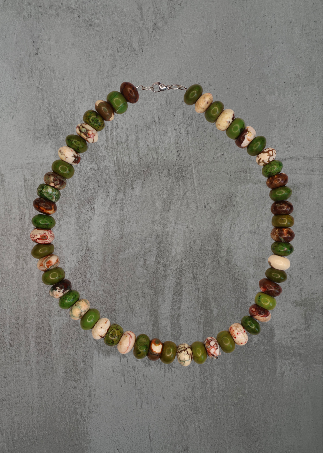 L6 - Multi-Color Turquoise Beaded Necklace