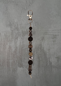 J1 - Lava Stone & Dalmatian Jasper Clip Charm